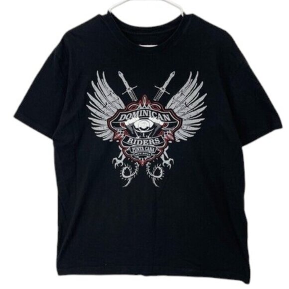 Harley Davidson Dominican Riders T-Shirt Men’s Black Punta Cana Graphic Size XL - Picture 1 of 6